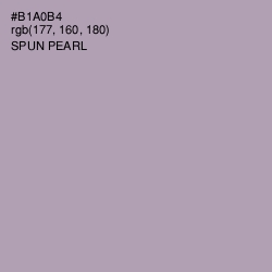 #B1A0B4 - Spun Pearl Color Image